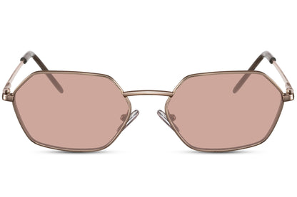 Geometric Round Sunglasses