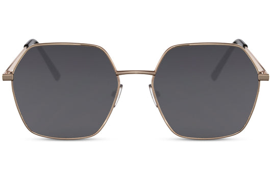 Black Geometric Sunglasses