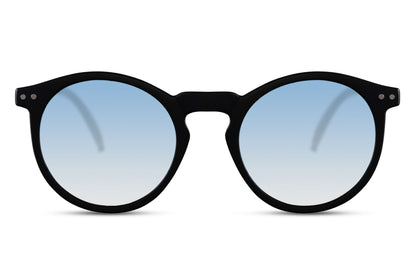 Round Mirrored Sunglasses - Eco Friendly