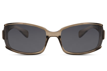 Black Visor Style Party Sunglasses - Eco Friendly