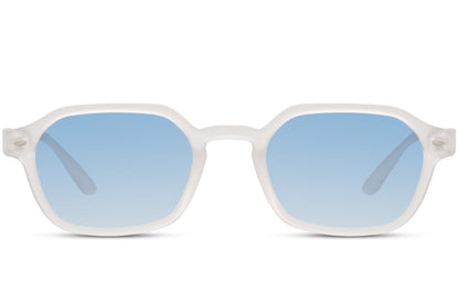 Geometric Rectangle Sunglasses  - Eco Friendly