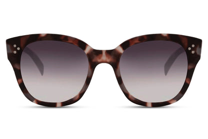 Brown Animal Print Oversized Sunglasses - Eco Friendly