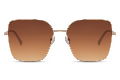 Brown Oversized Sunglasses