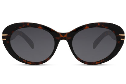 Animal Print Cateye Sunglasses - Eco Friendly