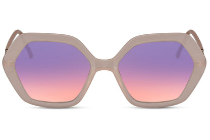 Geometric Oversized Sunglasses