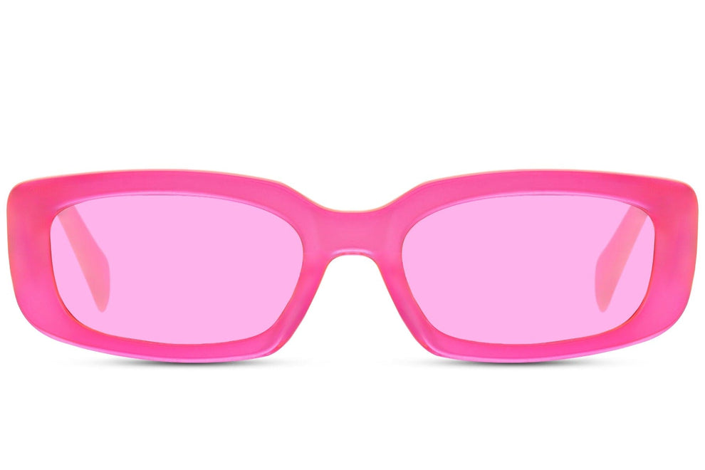 Colourful Tinted Oval Party Sunglasses UK