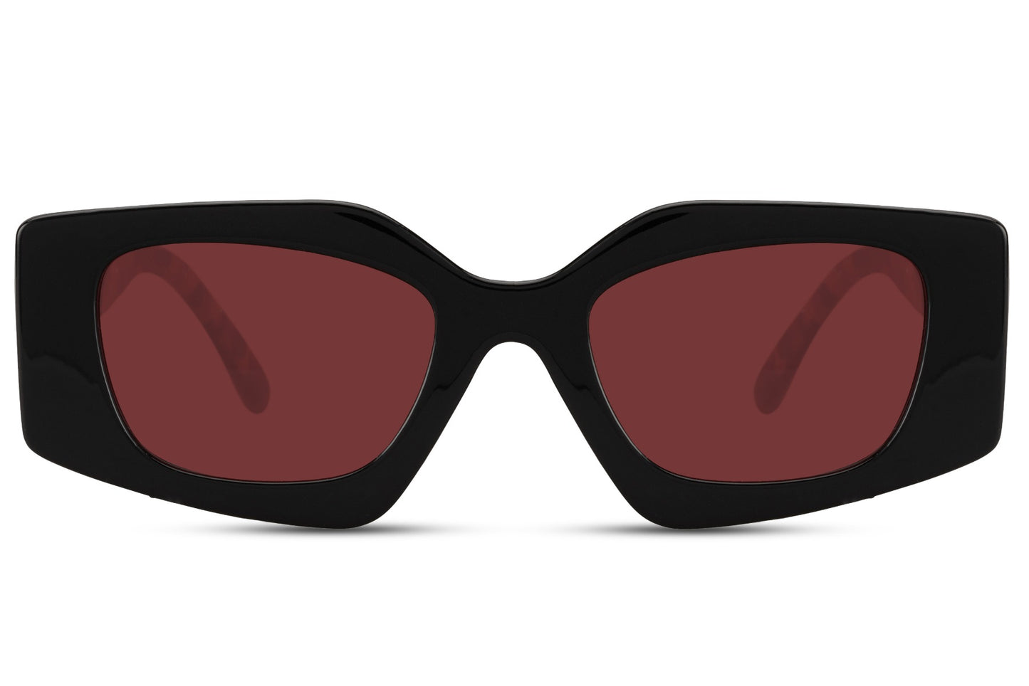 Designer Geometric Cat-eye Sunglasses