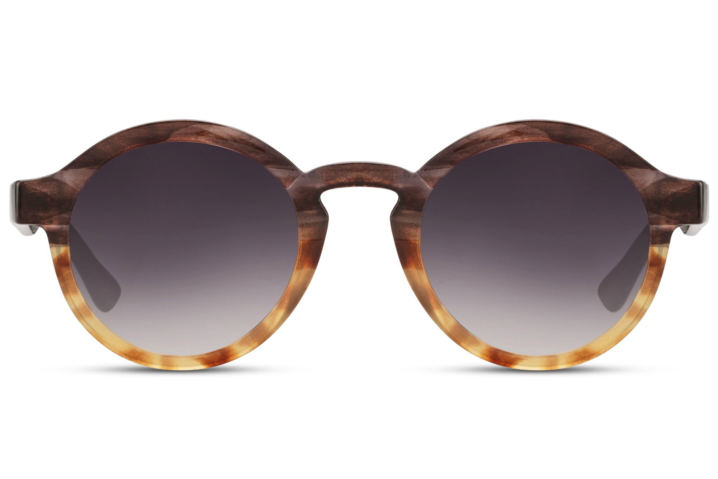 Tortoise Shell Round Sunglasses
