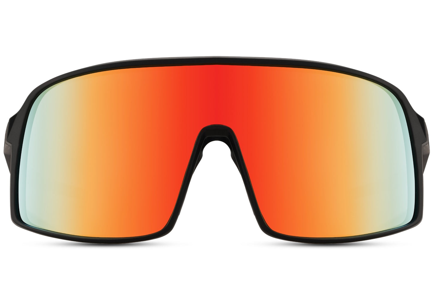 Mirrored Visor Style Sports Sunglasses