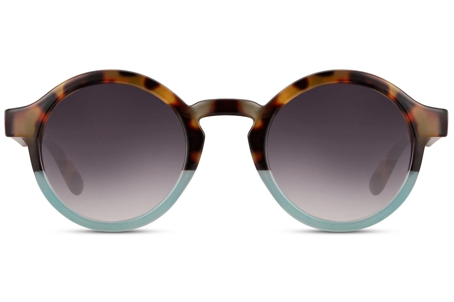 Tortoise Shell Round Sunglasses