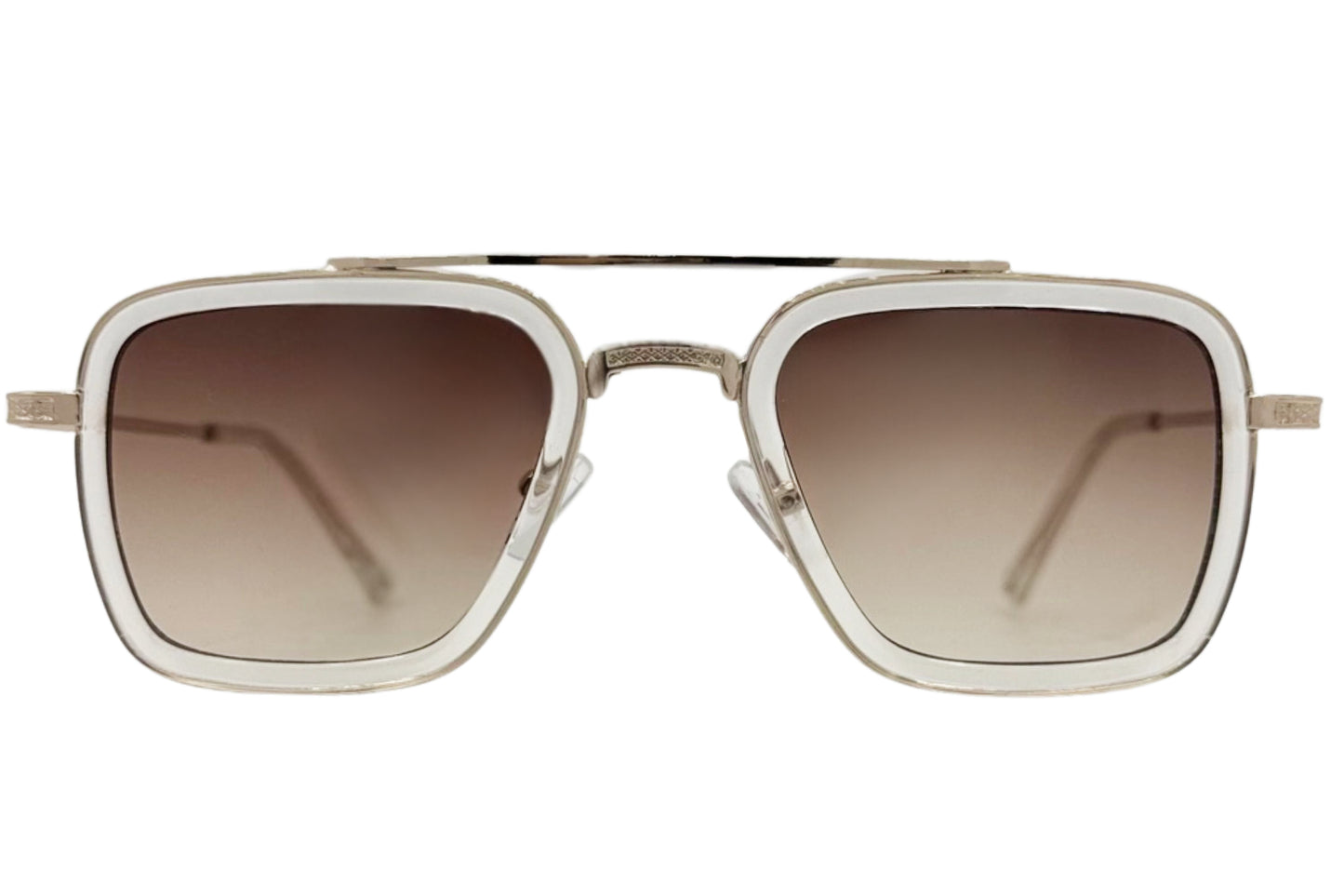 Black Retro Tinted Sunglasses