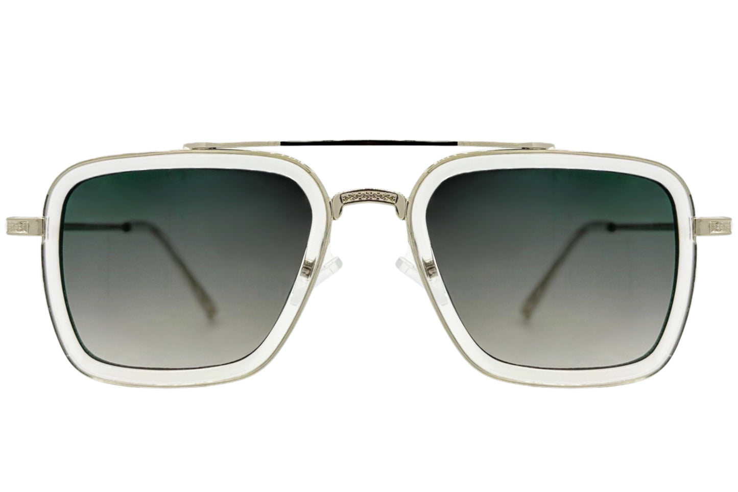 Black Retro Tinted Sunglasses