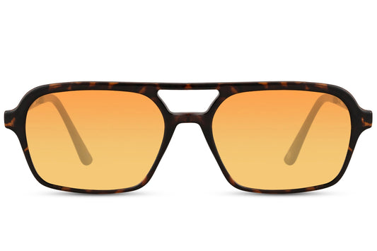 Fancy Geometric Rectangle  Sunglasses