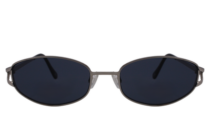 Black & Gold Round Sunglasses Sustainable Design