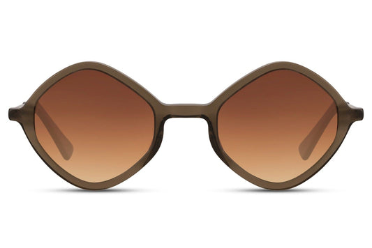 Stylish Designer Geometric Round Sunglasses