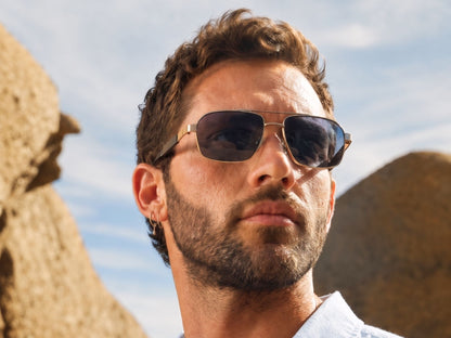 Spain Retro Aviator Sunglasses