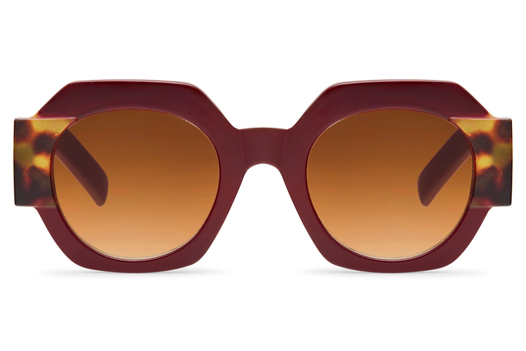 tinted lens shades with bold frame 