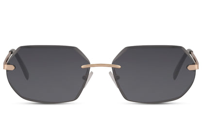 black geometric shades for men & women 