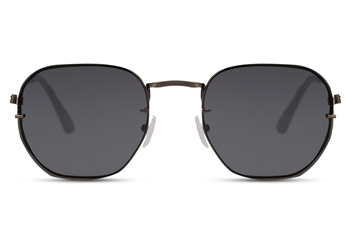 black oversized sunglasses in unisex style
