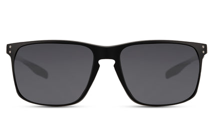 black sports sunglasses provides 100% uv400 protection 