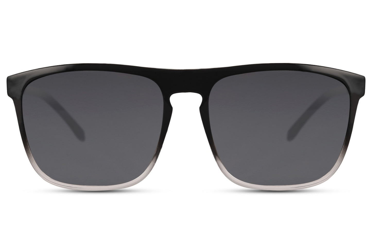black & white frame wayfarer shades for casual styling 