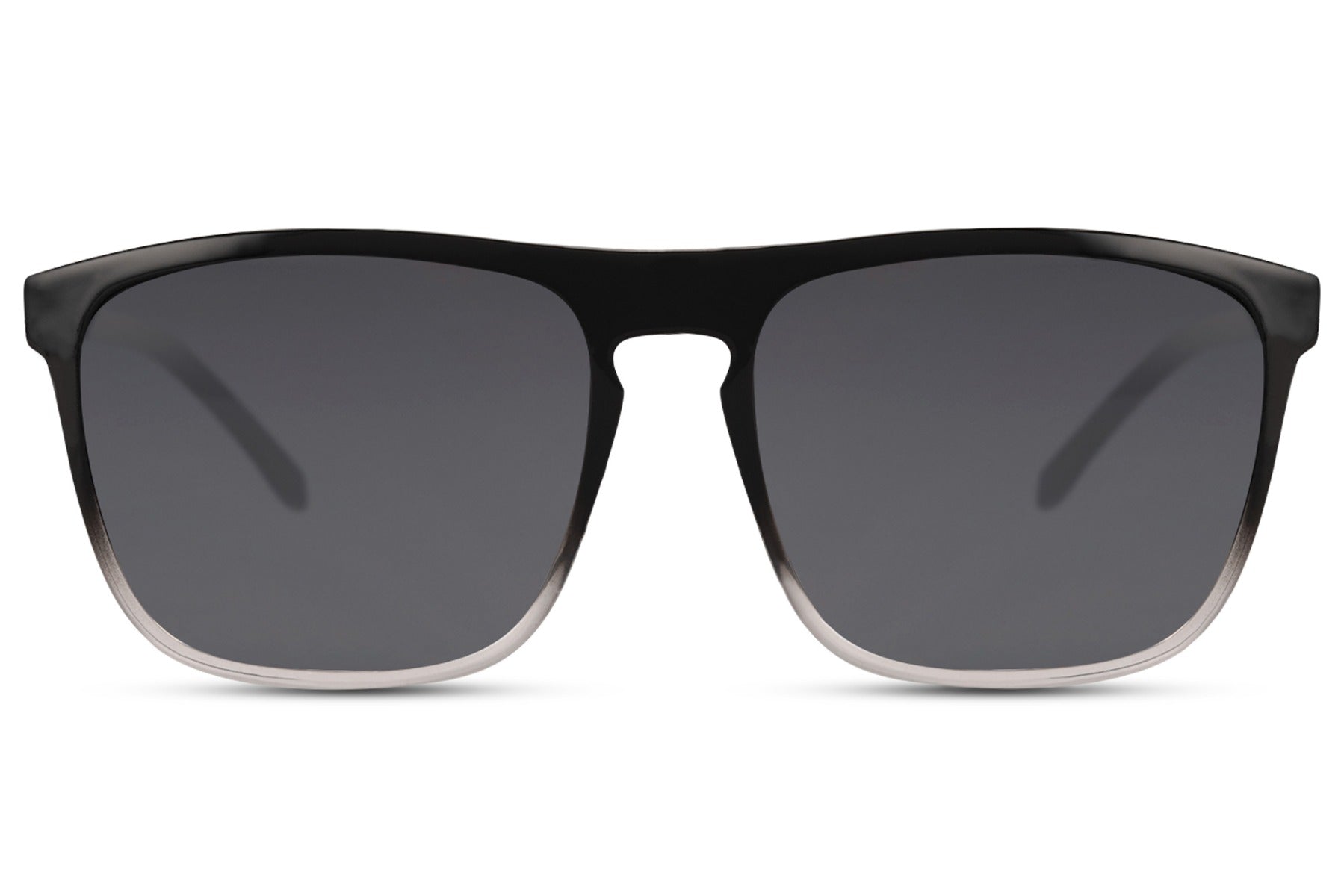 black & white frame wayfarer shades for casual styling 