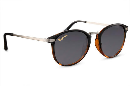 Make a statement with these Black Round Sunglasses, featuring a striking animal print frame and sleek black lenses. Designed to combine style and functionality, these sunglasses are perfect for everyday wear or special occasions.