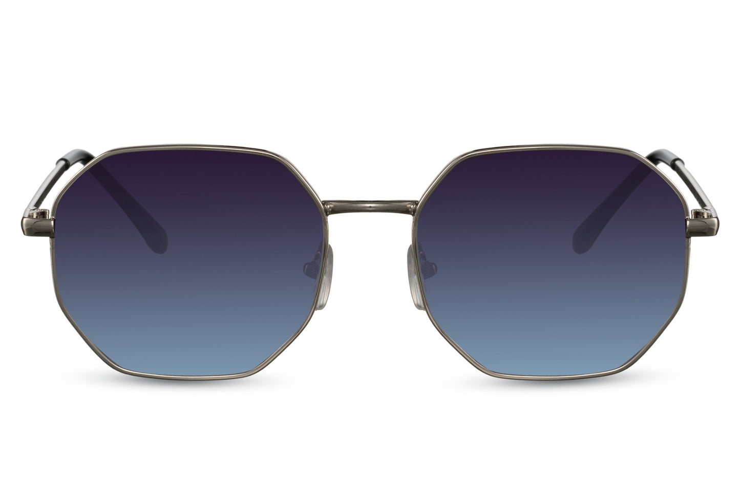 blue sunglasses for chic look