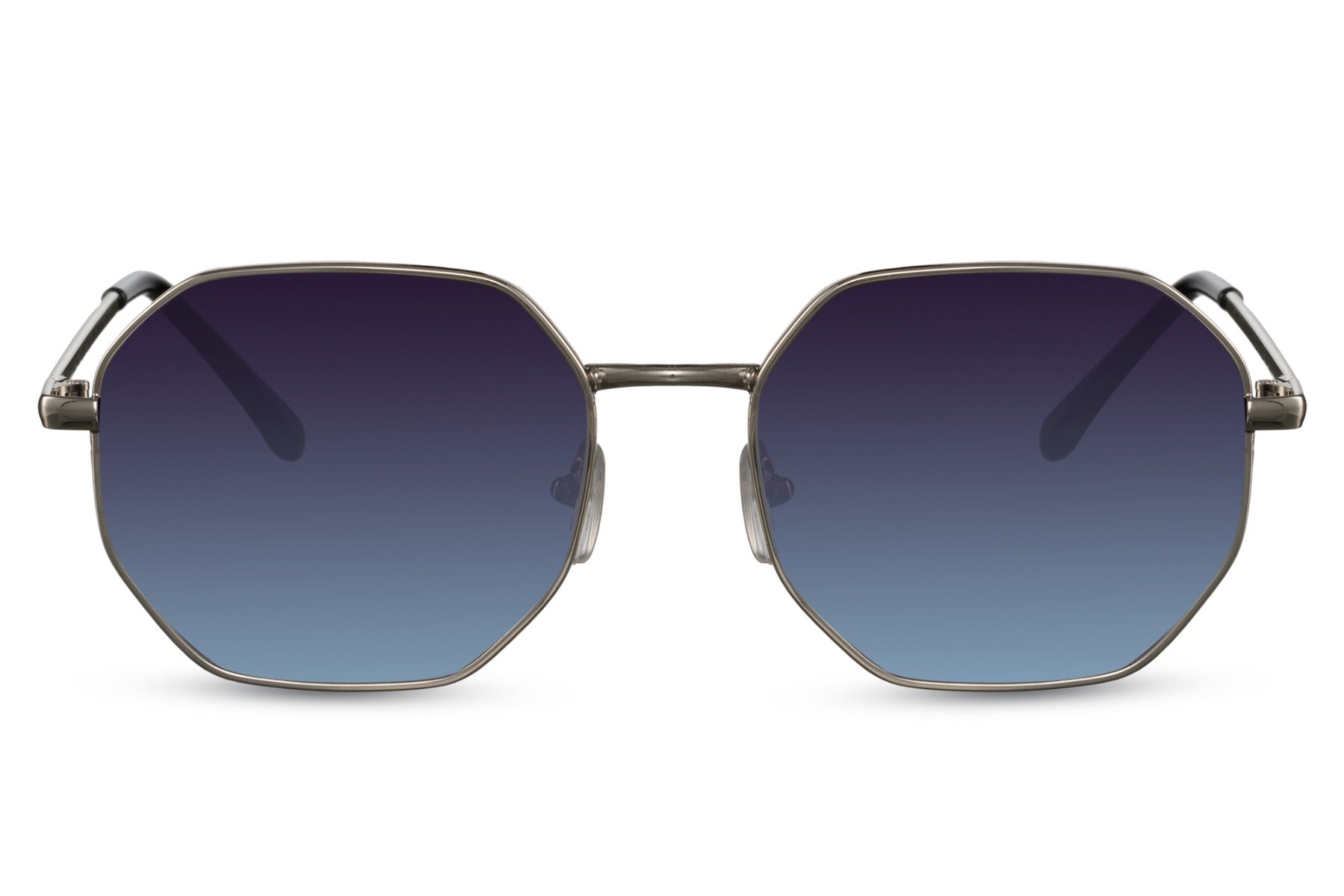 blue sunglasses for chic look