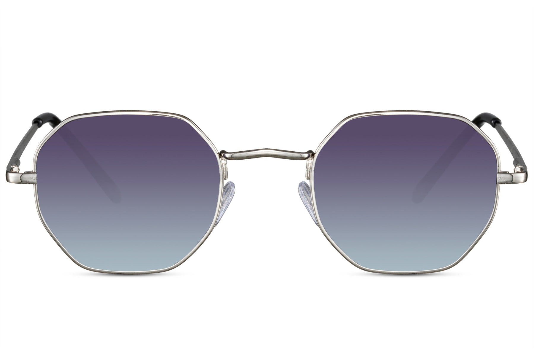 for everyday styling sunglass station's blue tinted lens sunglasses