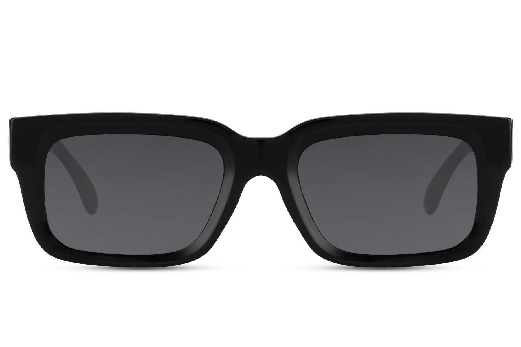 free shipping across uk and europe. shop sunglass station classic bold black rectangle sunglasses.