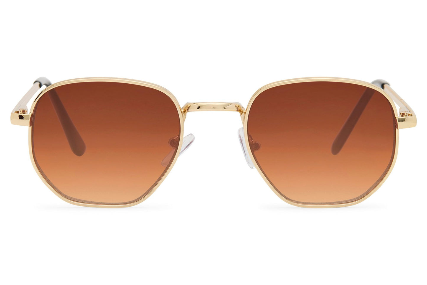 paris style brown amber lens sunglasses for women