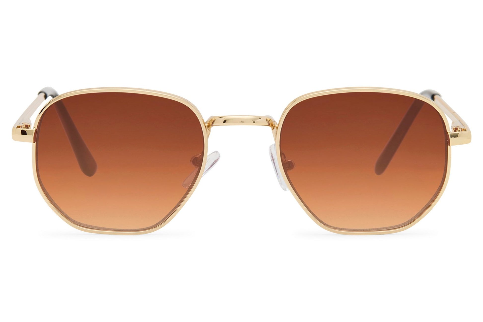 paris style brown amber lens sunglasses for women