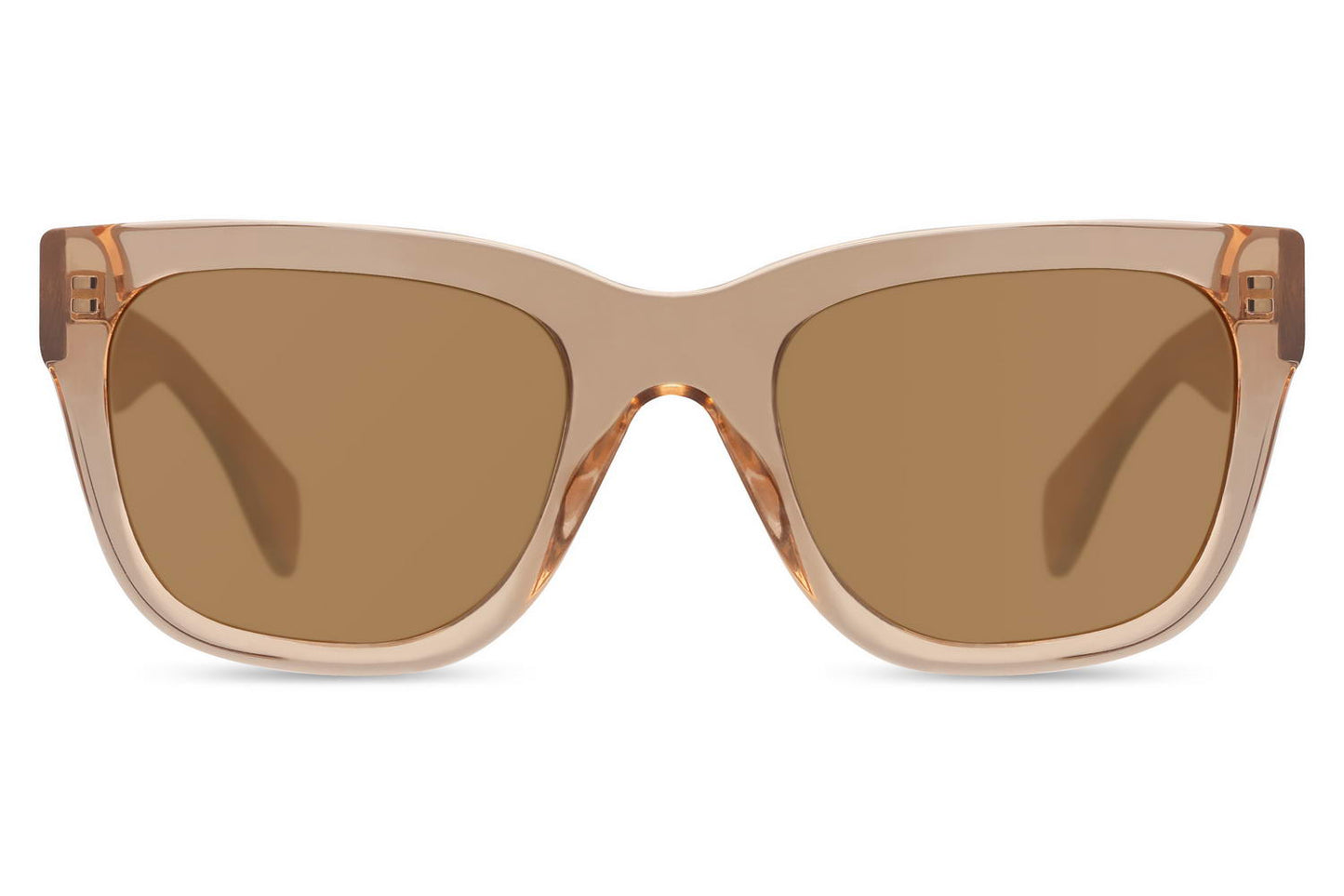 unisex pair of brown sunglasses with polarised lens under 29.99 pounds
