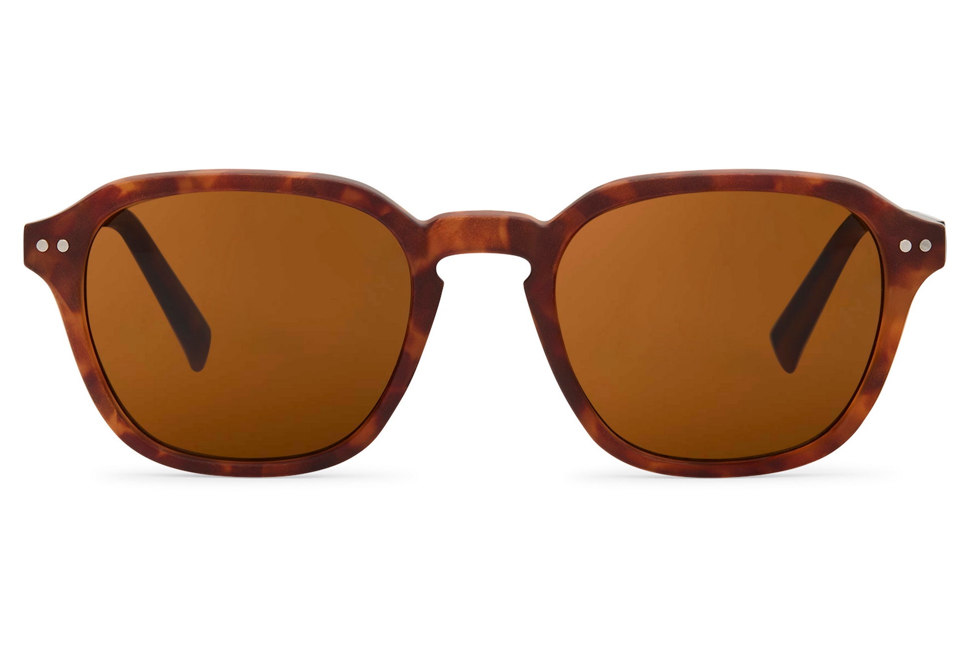 Brown wayfarer sunglasses tortoiseshell polycarbonate frame amber brown polarised lens UV400 protection men women 