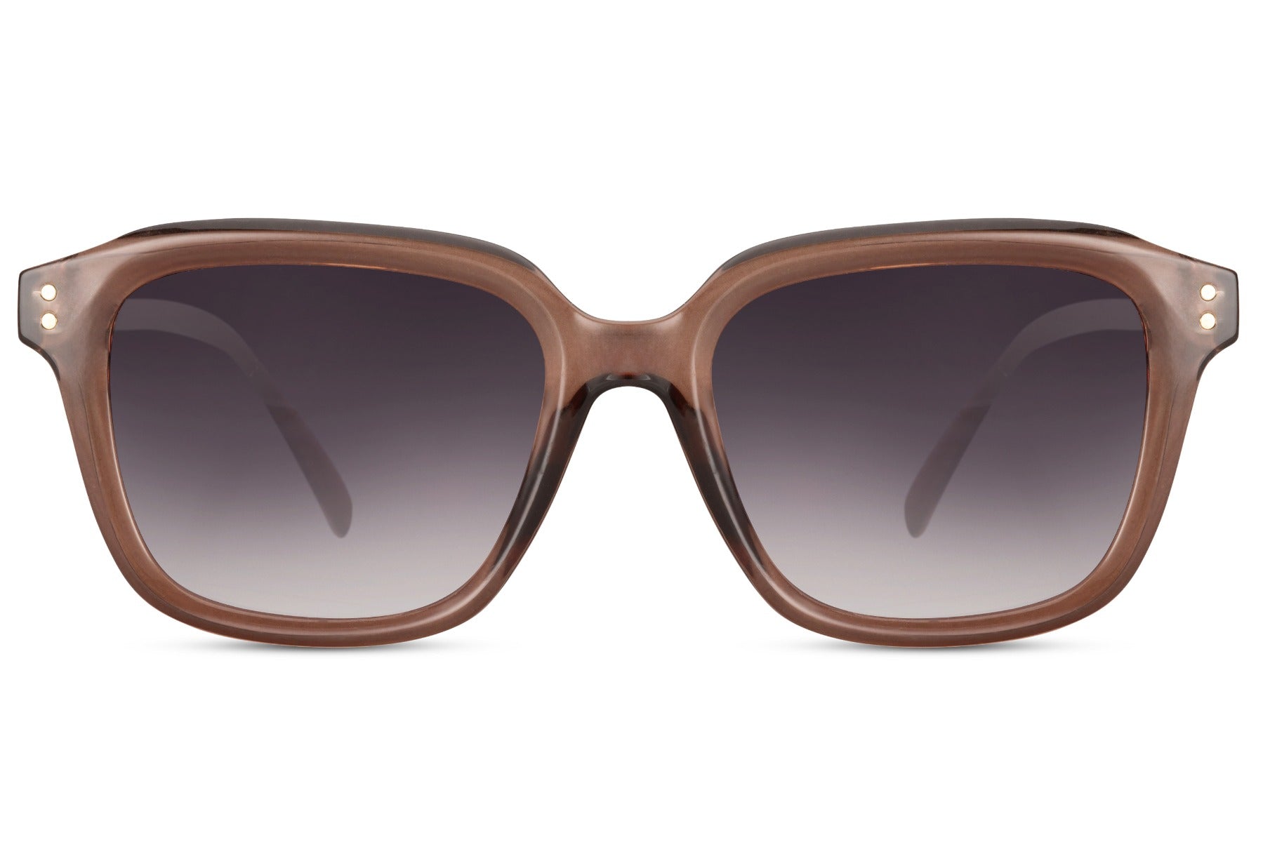 sunglass station brown sunglasses with 100% uv protection, lightweight easy to carry and perfect for long road trips