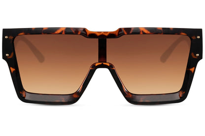 brown tortoiseshell frame beach party sunglasses