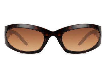 brown tortoiseshell frame sunglasses for men & women