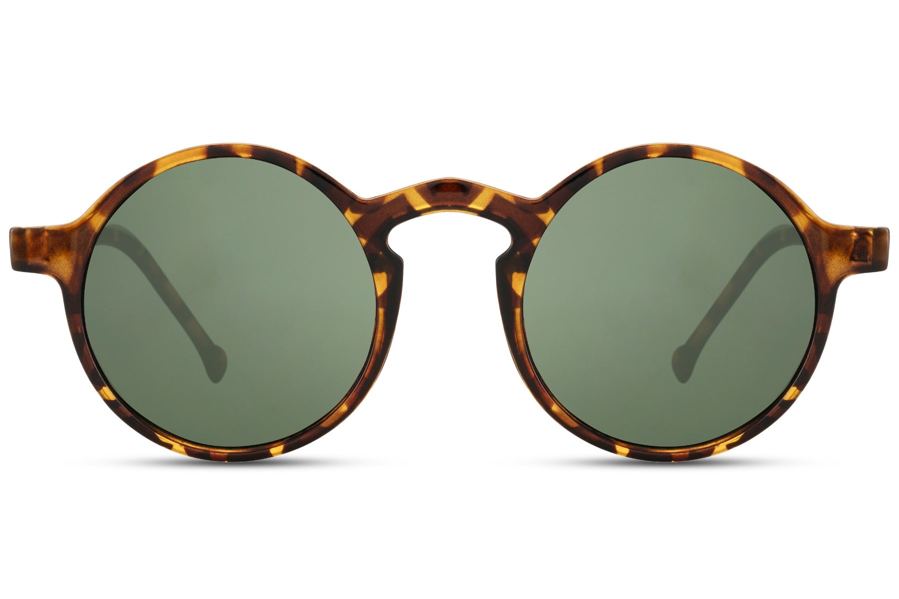 Brown tortoiseshell round sunglasses women dark smoke polycarbonate lens UV400 100% UV protection chic classic everyday retro party summer city driving beach free UK Europe shipping Sunglass Station