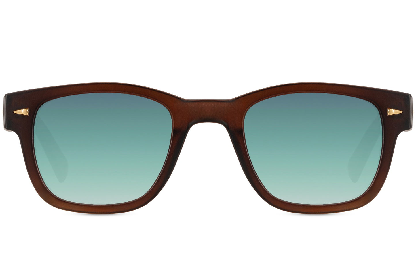 sunglass station has a pair of unisex wayfarer sunglasses with dark frames and tinted lens