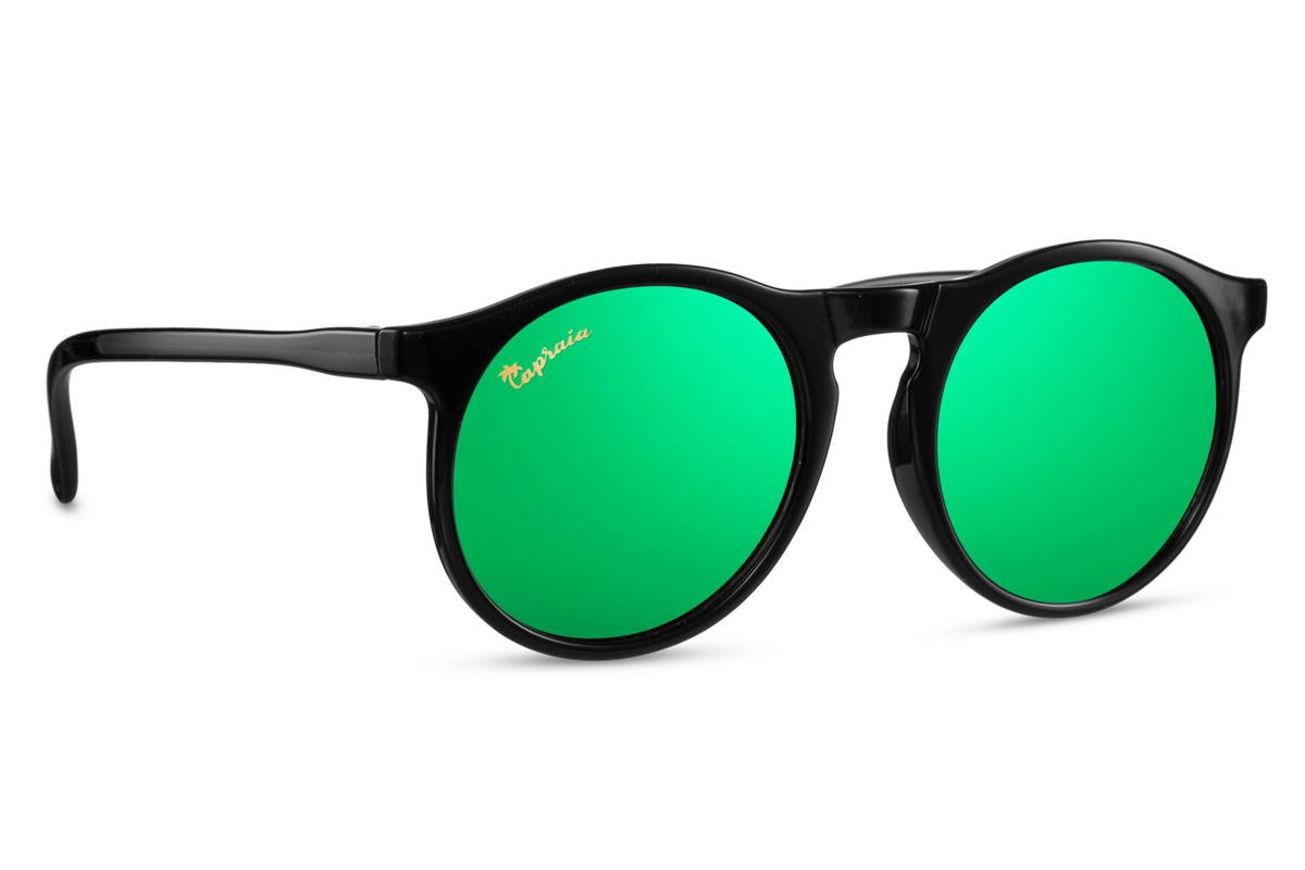 durable lightweight round sunglasses with uv400 protection