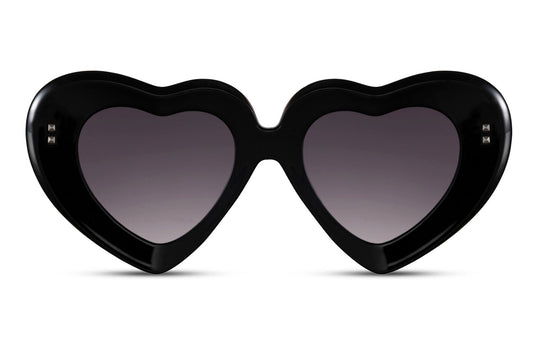 eco friendly sunglasses for women with black tinted lens