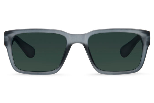 eco green lens wayfarer sunglasses for men with sleek and minimalist look