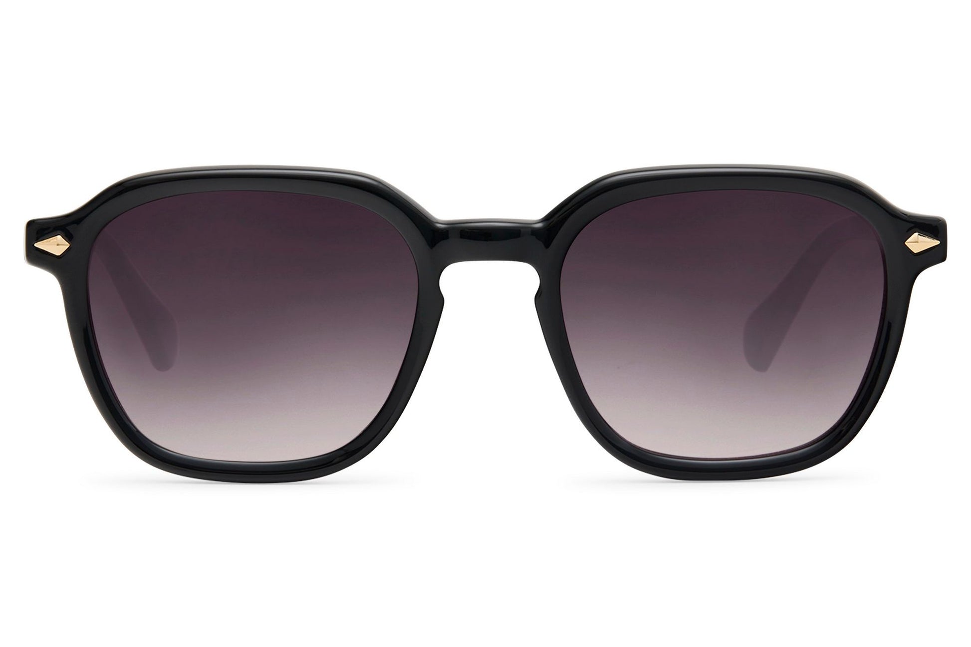 Eco round sunglasses black 100% recycled polyester frame dark polycarbonate lens UV protection men women sustainable minimalist everyday city summer wear free UK Europe delivery Sunglass Station