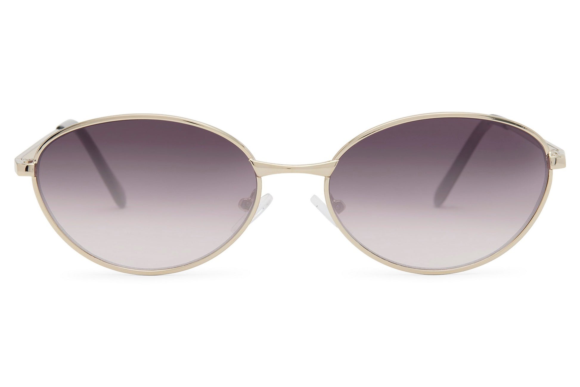 Eco sleek round sunglasses copper slim frame grey gradient recycled rPMMA lens lightweight UV protection women sustainable comfortable all-day wear premium eyewear free UK Europe delivery Sunglass Station