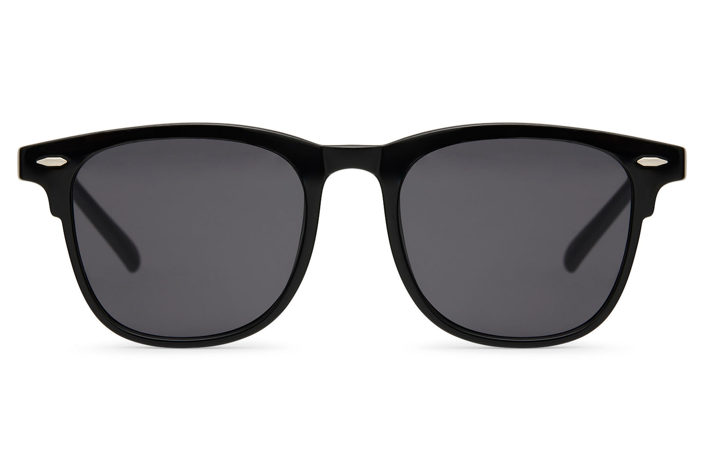minimal design eco sleek black frame wayfarer sunglass