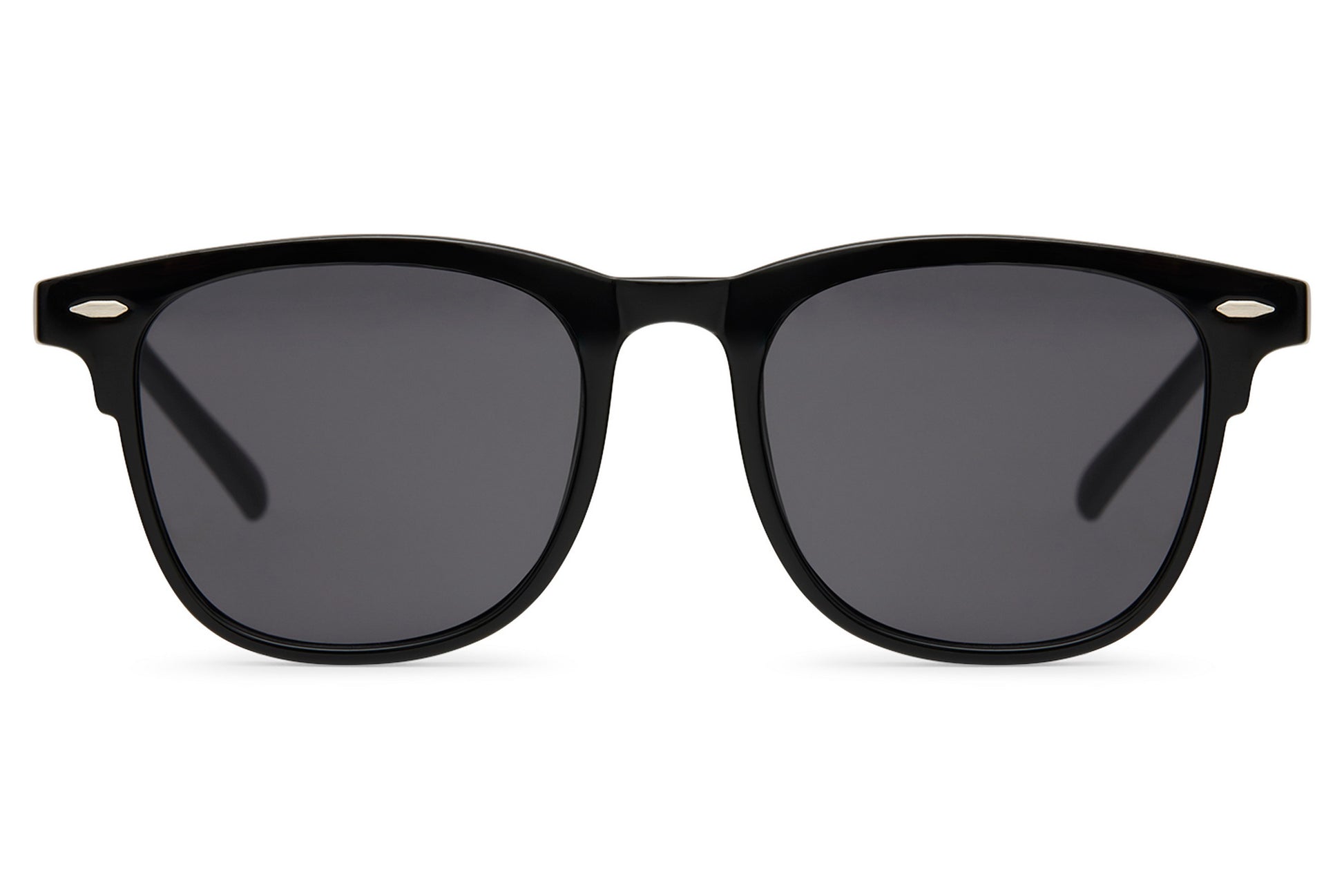minimal design eco sleek black frame wayfarer sunglass