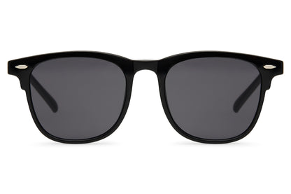 minimal design eco sleek black frame wayfarer sunglass