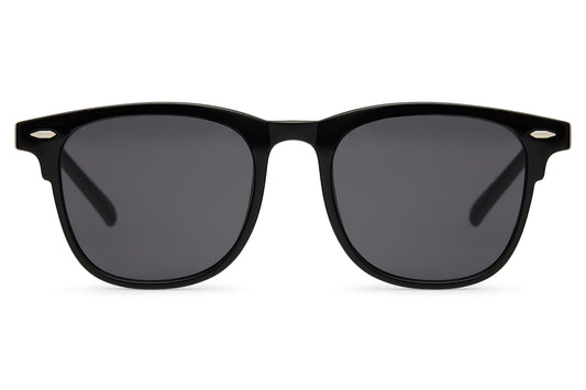 minimal design eco sleek black frame wayfarer sunglass