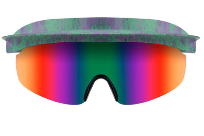 gradient lens funky shades for runners